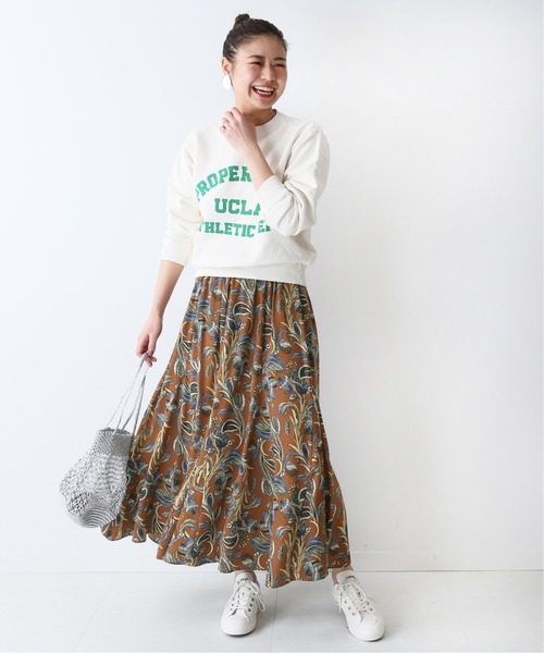 JOURNAL STANDARD relume(ジャーナルスタンダード レリューム)の「Little.S.Of.Hマーメードスカート(スカート・レディース・ネイビー/ブラウン・FREE)」の15枚目の写真