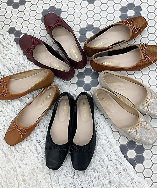 apres jour（アプレジュール）の「バレエシューズ【ZOZOTOWN限定アイテム】（パンプス・レディース・ブラック/ボルドー/ゴールド/その他/アイボリー・MEDIUM/LARGE/SMALL/X-LARGE）」の9枚目の写真