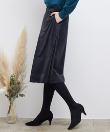 ベロアキュロットパンツ