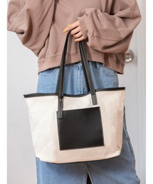 fifth | A4バイカラーキャンバストートバッグ(トートバッグ)