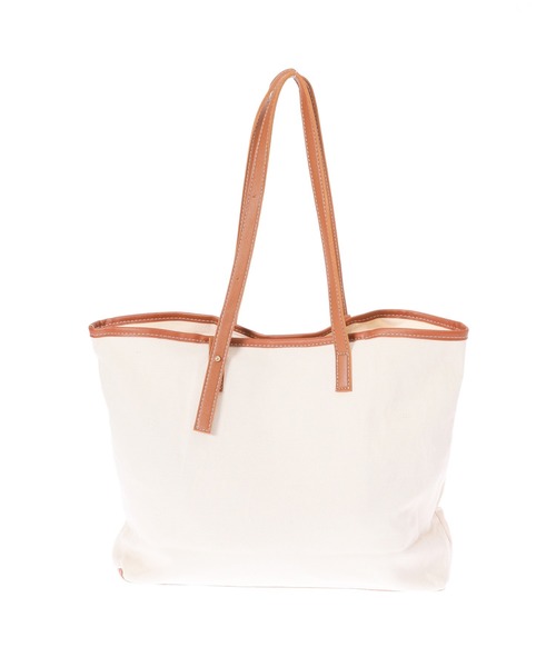 fifth（フィフス）の「A4バイカラーキャンバストートバッグ（トートバッグ・レディース・ブラック/キャメル・FREE）」の9枚目の写真