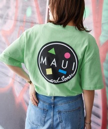 MAUI and Sons/マウイアンドサンズ  COOKEI LOGO PRINT バッククッキーロゴプリント半袖Tシャツ