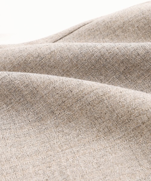 EMMA CLOTHES(エマクローズ)の「共地ベルト付き1タックワイドテーパードパンツ(その他パンツ・メンズ・ブラック/ベージュ/グレー・M/L)」の20枚目の写真