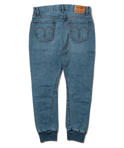 glamb Easy jogger washed denim デニム　パンツ glamb（グラム）の「Easy jogger washed denim / イージージョガー