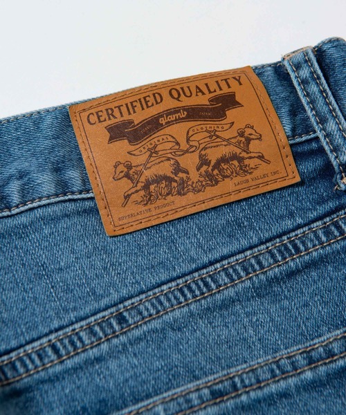 glamb（グラム）の「Easy jogger washed denim / イージージョガー