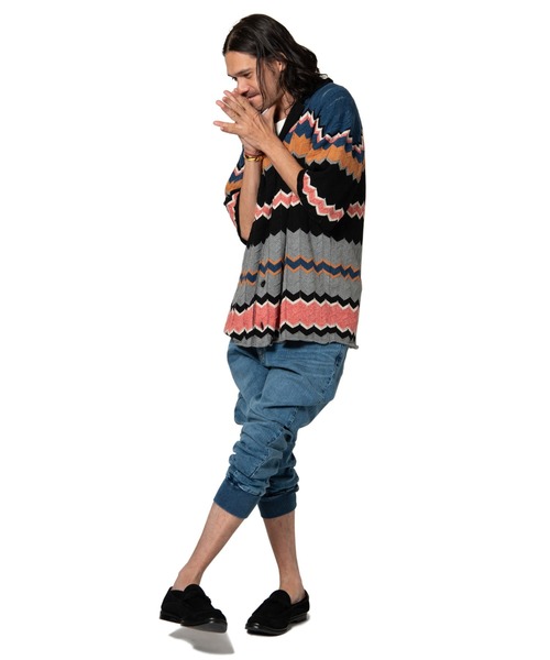 glamb（グラム）の「Easy jogger washed denim / イージージョガー