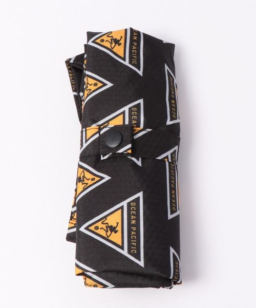 Ocean Pacific（オーシャンパシフィック）の「【OP:オーピー】パッカブルトートバッグ ビーチ プール 総柄（トートバッグ・メンズ・ダークインディゴブルー/ホワイト×レッド/オレンジ/イエロー×ブラック・FREE）」の7枚目の写真