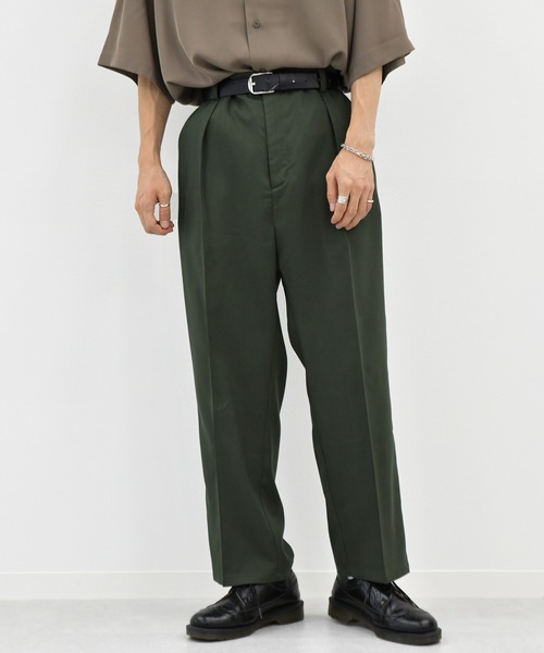 kutir（クティール）の「センタープレススラックスパンツ（その他パンツ・メンズ・ブラック/ベージュ/イエロー/グリーン・SMALL/MEDIUM/LARGE）」の3枚目の写真