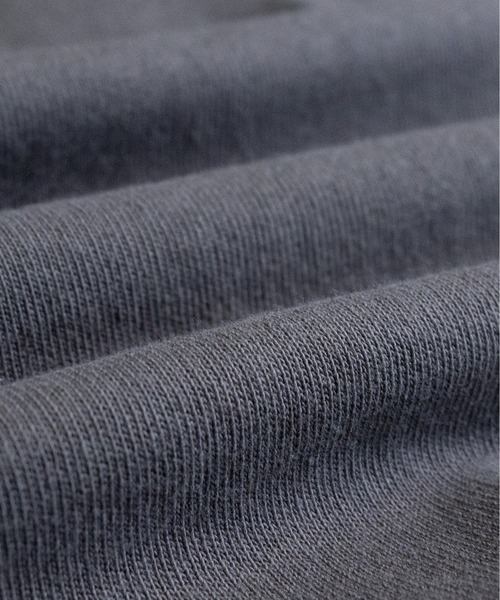 JOHN'S CLOSET（ジョンズクローゼット）の「【i】天竺 モックネック ロングTシャツ（Tシャツ/カットソー・メンズ・ホワイト/テラコッタ/ライトベージュ/ライトパープル/サックスブルー/ブラック/パープル/チャコールグレー/グリーン・MEDIUM/X-LARGE/LARGE）」の18枚目の写真