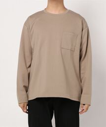 PLUS ONE | 【PLUS ONE】抗菌防臭ポンチクルーロンT(Tシャツ/カットソー)