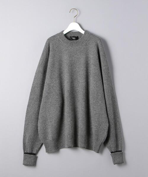 ザリラクス THE RERACS Vネック 長袖ニット ダークグレー RERACS