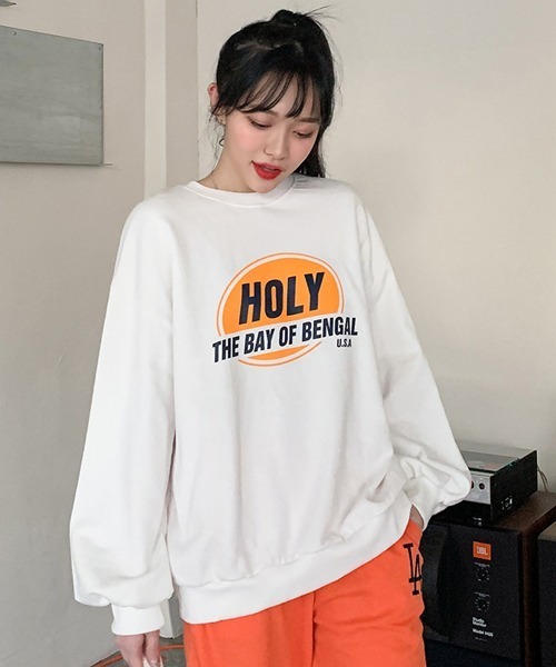 SONA（ソナ）の「SONYUNARA HOLYビビットスウェット（スウェット・レディース・グレー/イエロー/アイボリー/ミント・FREE）」の21枚目の写真