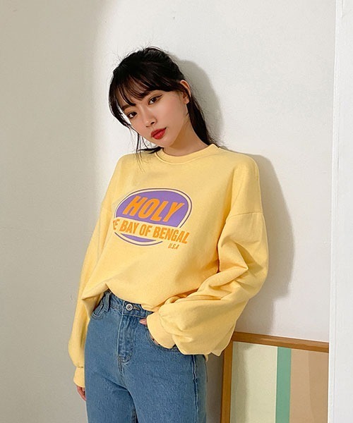 SONA（ソナ）の「SONYUNARA HOLYビビットスウェット（スウェット・レディース・グレー/イエロー/アイボリー/ミント・FREE）」の22枚目の写真