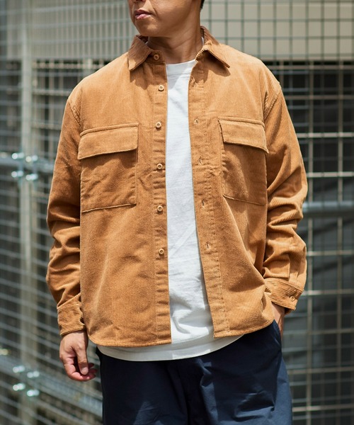 BIG MIKE（ビッグマイク）の「BIG MIKE CORDUROY SHIRTS (ビッグマイク )(2colors)(10193-6002)（シャツ/ブラウス・メンズ・ブラック/ブラウン・M/XL/L）」の16枚目の写真