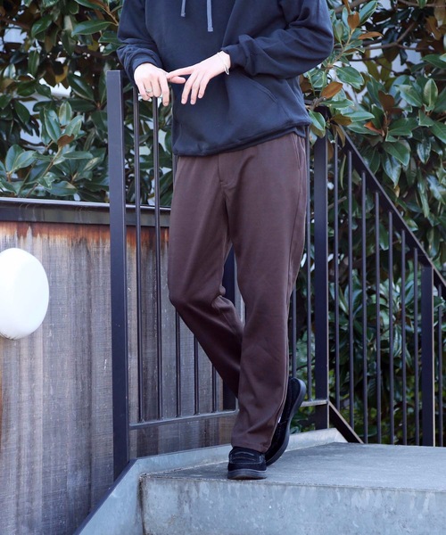 Blue Standard (ブルースタンダード)の「【BLUE STANDARD】ストレッチフラノリラックスパンツ リラクシング仕様 ワンマイル/リラックスウエアとしてもオススメ(その他パンツ・メンズ・ブラック/チャコールグレー/ブラウン・LARGE/MEDIUM/X-LARGE)」の3枚目の写真