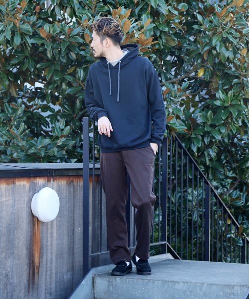 Blue Standard (ブルースタンダード)の「【BLUE STANDARD】ストレッチフラノリラックスパンツ リラクシング仕様 ワンマイル/リラックスウエアとしてもオススメ(その他パンツ・メンズ・ブラック/チャコールグレー/ブラウン・LARGE/MEDIUM/X-LARGE)」の17枚目の写真