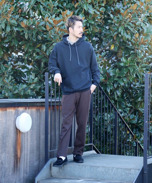 Blue Standard (ブルースタンダード)の「【BLUE STANDARD】ストレッチフラノリラックスパンツ リラクシング仕様 ワンマイル/リラックスウエアとしてもオススメ(その他パンツ・メンズ・ブラック/チャコールグレー/ブラウン・LARGE/MEDIUM/X-LARGE)」の16枚目の写真