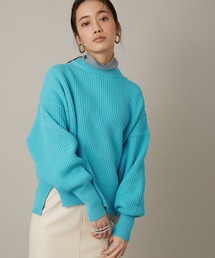 ADAM ET ROPE' | 片畦ハイネックプルオーバー(ニット/セーター)