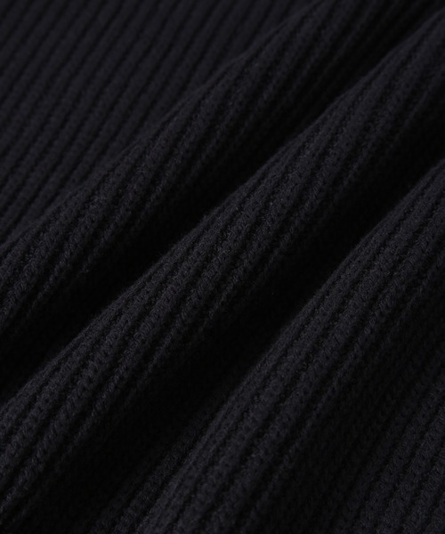 ADAM ET ROPE'（アダムエロペ）の「片畦ハイネックプルオーバー（ニット/セーター・レディース・ホワイト/ネイビー/ターコイズブルー/イエロー・FREE）」の11枚目の写真