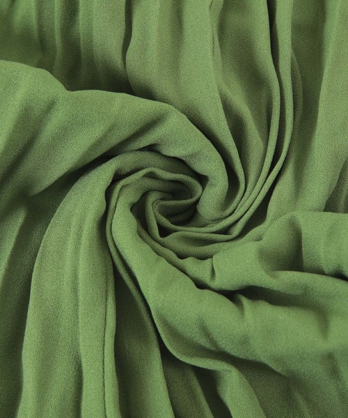 titivate（ティティベイト）の「ﾜｯｼｬｰﾌﾟﾘｰﾂﾉｰｽﾘｰﾌﾞﾜﾝﾋﾟｰｽ（ワンピース・レディース・グリーン/ブラック/ブラウン・L/S/M）」の15枚目の写真