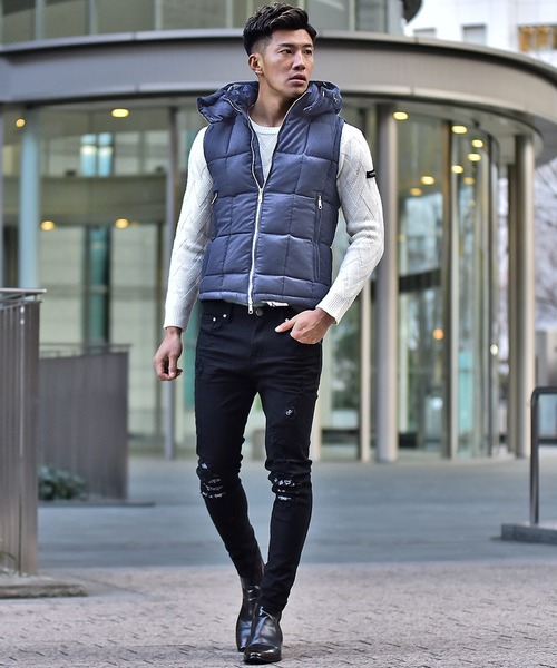 JOKER（ジョーカー）の「【JOKER】ウールタッチ中綿ダウンベスト