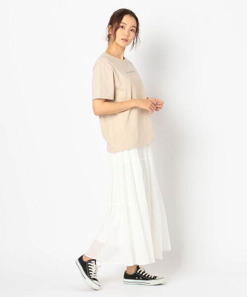 fredy repit（フレディレピ）の「ティアードロングスカート（スカート・レディース・オフホワイト/ブルー/ホワイト系その他5・38）」の8枚目の写真