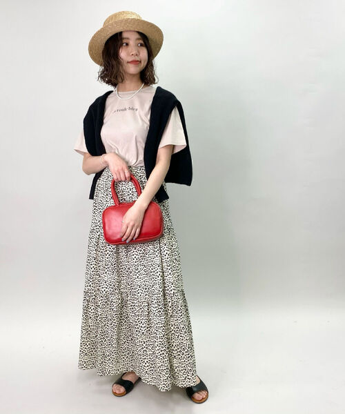 fredy repit（フレディレピ）の「ティアードロングスカート（スカート・レディース・オフホワイト/ブルー/ホワイト系その他5・38）」の12枚目の写真