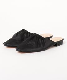 Te chichi TERRASSE | サテンギャザーミュール(サンダル)