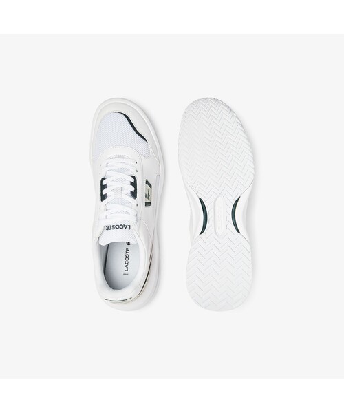 LACOSTE(ラコステ)の「メンズ ACE LIFT 0721 1(スニーカー・メンズ・ホワイト×グリーン/トリコロール・25.0cm/26.0cm/25.5cm/27.0cm/26.5cm/28.0cm/28.5cm)」の5枚目の写真