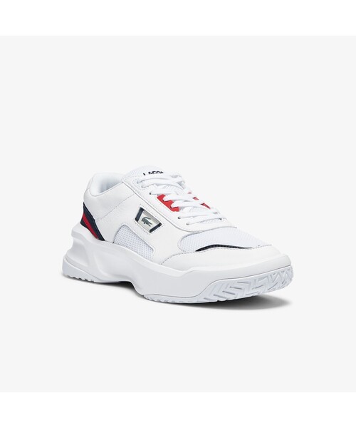 LACOSTE(ラコステ)の「メンズ ACE LIFT 0721 1(スニーカー・メンズ・ホワイト×グリーン/トリコロール・25.0cm/26.0cm/25.5cm/27.0cm/26.5cm/28.0cm/28.5cm)」の8枚目の写真