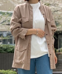 un dix cors（アンディコール）の「バンドカラーシャツブルゾン（ブルゾン）」