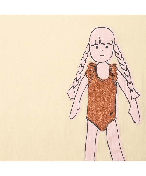 Bonpoint（ボンポワン）の「グラフィックTシャツ(チェリーちゃん人形  