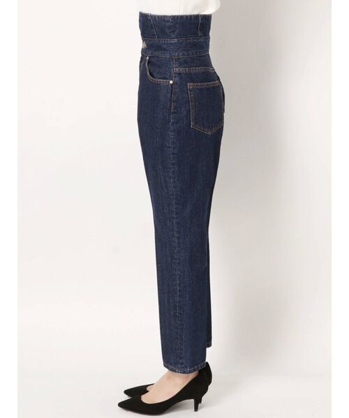 LAGUNAMOON(ラグナムーン)の「ハイウエストデザインデニムパンツ(デニムパンツ・レディース・ブルー/インディゴブルー・SMALL/MEDIUM)」の15枚目の写真