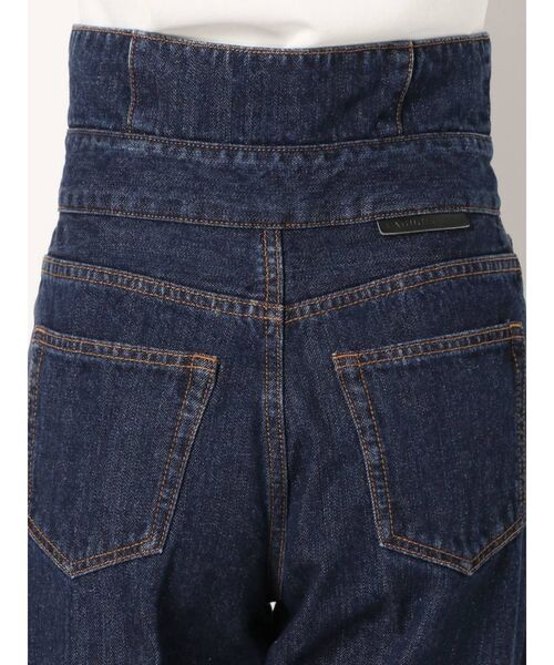 LAGUNAMOON(ラグナムーン)の「ハイウエストデザインデニムパンツ(デニムパンツ・レディース・ブルー/インディゴブルー・SMALL/MEDIUM)」の4枚目の写真