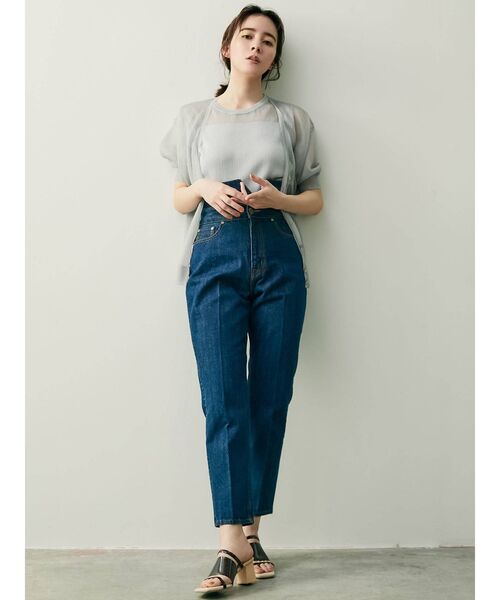 LAGUNAMOON(ラグナムーン)の「ハイウエストデザインデニムパンツ(デニムパンツ・レディース・ブルー/インディゴブルー・SMALL/MEDIUM)」の20枚目の写真