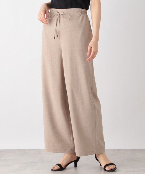 LEPSIM（レプシィム）の「キレイめイージーパンツ　934844（その他パンツ・レディース・ベージュ/ネイビー/レンガ/ブラウン・FREE）」の3枚目の写真