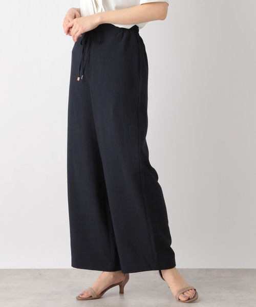 LEPSIM（レプシィム）の「キレイめイージーパンツ　934844（その他パンツ・レディース・ベージュ/ネイビー/レンガ/ブラウン・FREE）」の4枚目の写真