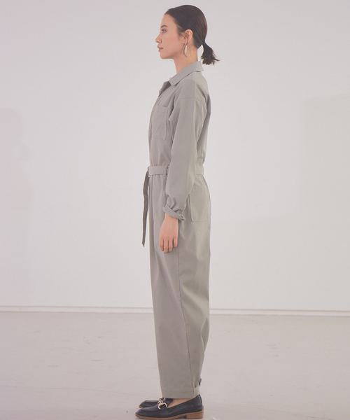 Abahouse Devinette(ドゥヴィネット)の「【Mylanka】コンビネゾン(つなぎ/オールインワン・レディース・カーキ/ベージュ・フリー)」の14枚目の写真