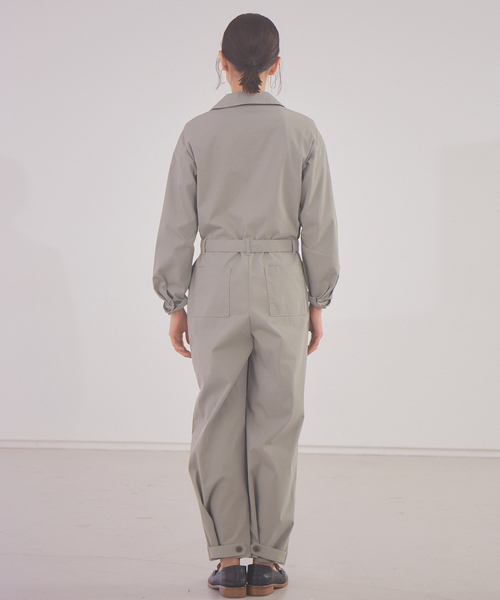 Abahouse Devinette(ドゥヴィネット)の「【Mylanka】コンビネゾン(つなぎ/オールインワン・レディース・カーキ/ベージュ・フリー)」の13枚目の写真