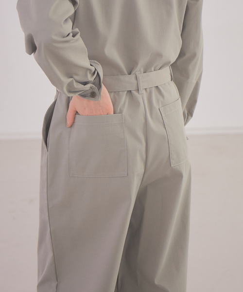 Abahouse Devinette(ドゥヴィネット)の「【Mylanka】コンビネゾン(つなぎ/オールインワン・レディース・カーキ/ベージュ・フリー)」の12枚目の写真