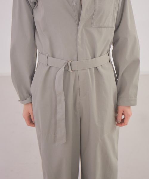 Abahouse Devinette(ドゥヴィネット)の「【Mylanka】コンビネゾン(つなぎ/オールインワン・レディース・カーキ/ベージュ・フリー)」の9枚目の写真