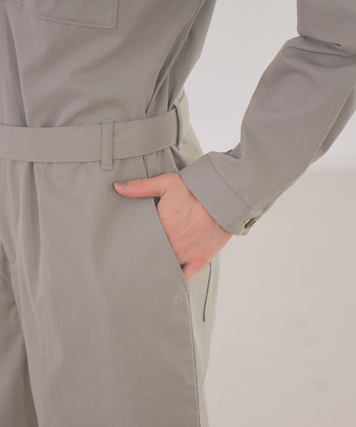 Abahouse Devinette(ドゥヴィネット)の「【Mylanka】コンビネゾン(つなぎ/オールインワン・レディース・カーキ/ベージュ・フリー)」の8枚目の写真