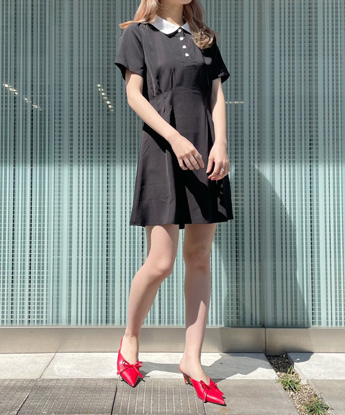 Titty Co Petit バイカラーフレアワンピース ワンピース Titty Co Petit ティティーアンドコープチ のファッション通販 Zozotown Titty Co Petit バイカラーフレアワンピース ワンピース Titty Co Petit ティティーアンドコープチ のファッション通販 Zozotown