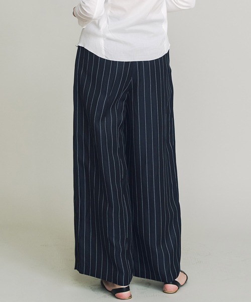 COOMB（クーム）の「ピンストライプワイドパンツ（その他パンツ・レディース・ネイビー・38(M)/40(L)）」の13枚目の写真