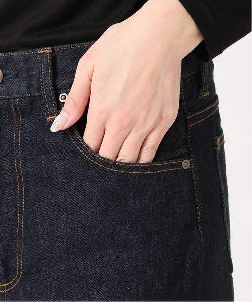 plage（プラージュ）の「*センタープレスデニムパンツ2◆（デニムパンツ・レディース・ネイビー・38/36/34/32）」の20枚目の写真