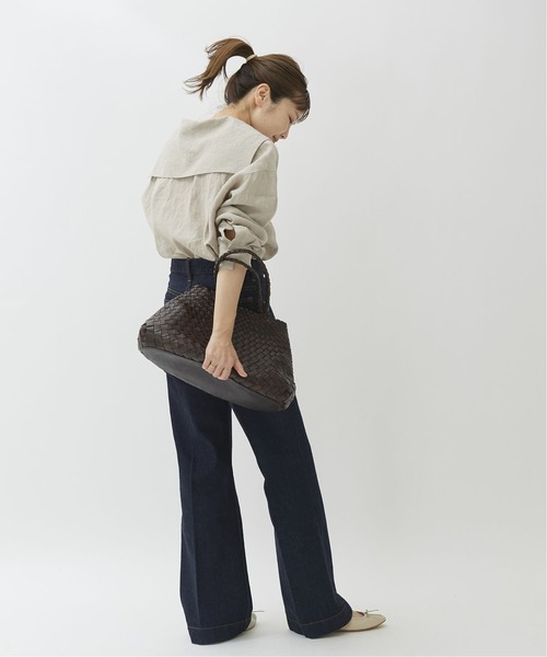 plage（プラージュ）の「*センタープレスデニムパンツ2◆（デニムパンツ・レディース・ネイビー・38/36/34/32）」の18枚目の写真