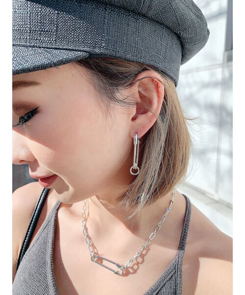 GYDA(ジェイダ)の「JEYSUS SAFETY PIN ネックレス(ネックレス・レディース・シルバー/ゴールド・FREE)」の3枚目の写真