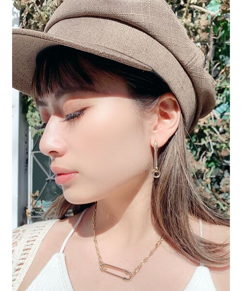 GYDA(ジェイダ)の「JEYSUS SAFETY PIN ネックレス(ネックレス・レディース・シルバー/ゴールド・FREE)」の4枚目の写真