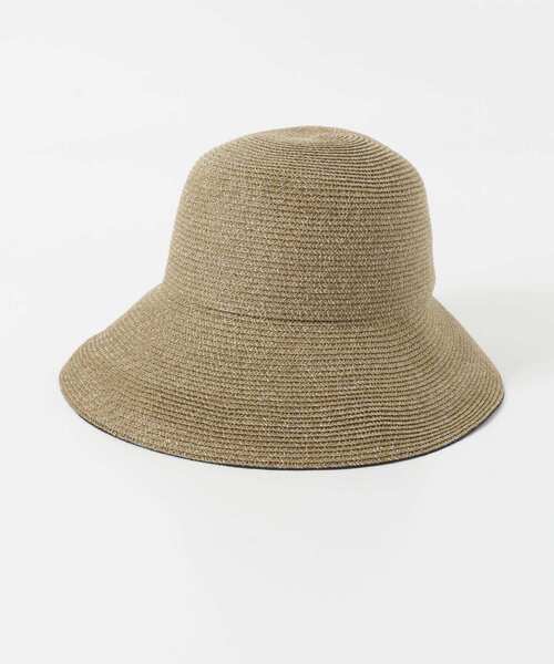 URBAN RESEARCH(アーバンリサーチ)の「ブリムラインペーパーハット(ハット・レディース・ブラウン/ナチュラル・-)」の18枚目の写真