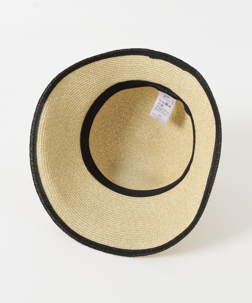 URBAN RESEARCH(アーバンリサーチ)の「ブリムラインペーパーハット(ハット・レディース・ブラウン/ナチュラル・-)」の21枚目の写真